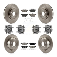 Transit Auto KBB-119051 Wheel Bearing and Hub Assembly for 2018-2020 Lincoln Continental - Front and Rear product image