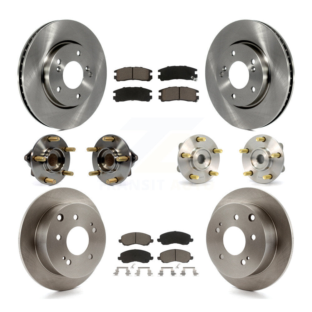 Transit Auto KBB-119068 Wheel Bearing and Hub Assembly for 2008 Mitsubishi Galant - Front and Rear product image