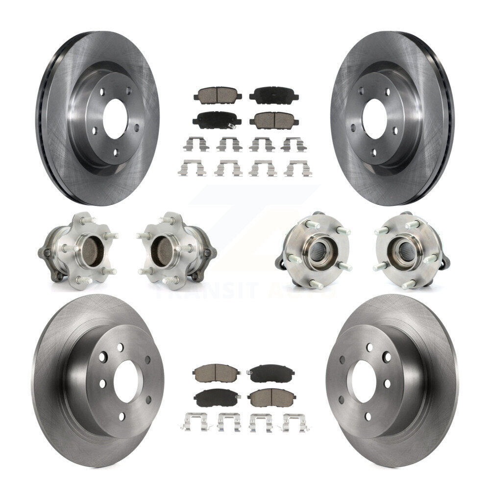 Transit Auto KBB-119079 Wheel Bearing and Hub Assembly for 2007-2013 Nissan Altima - Front and Rear product image