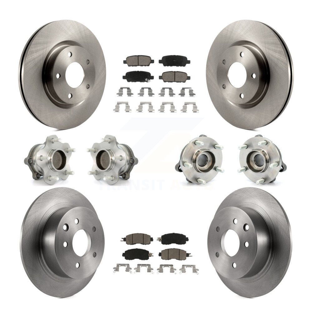 Transit Auto KBB-119080 Wheel Bearing and Hub Assembly for 2013-2018 Nissan Altima - Front and Rear product image