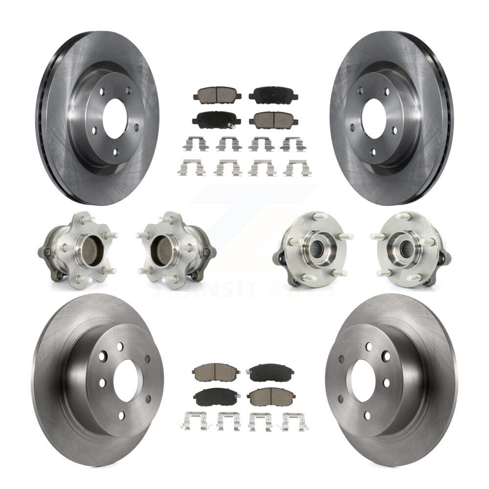 Transit Auto KBB-119081 Wheel Bearing and Hub Assembly for 2007-2013 Nissan Altima - Front and Rear product image
