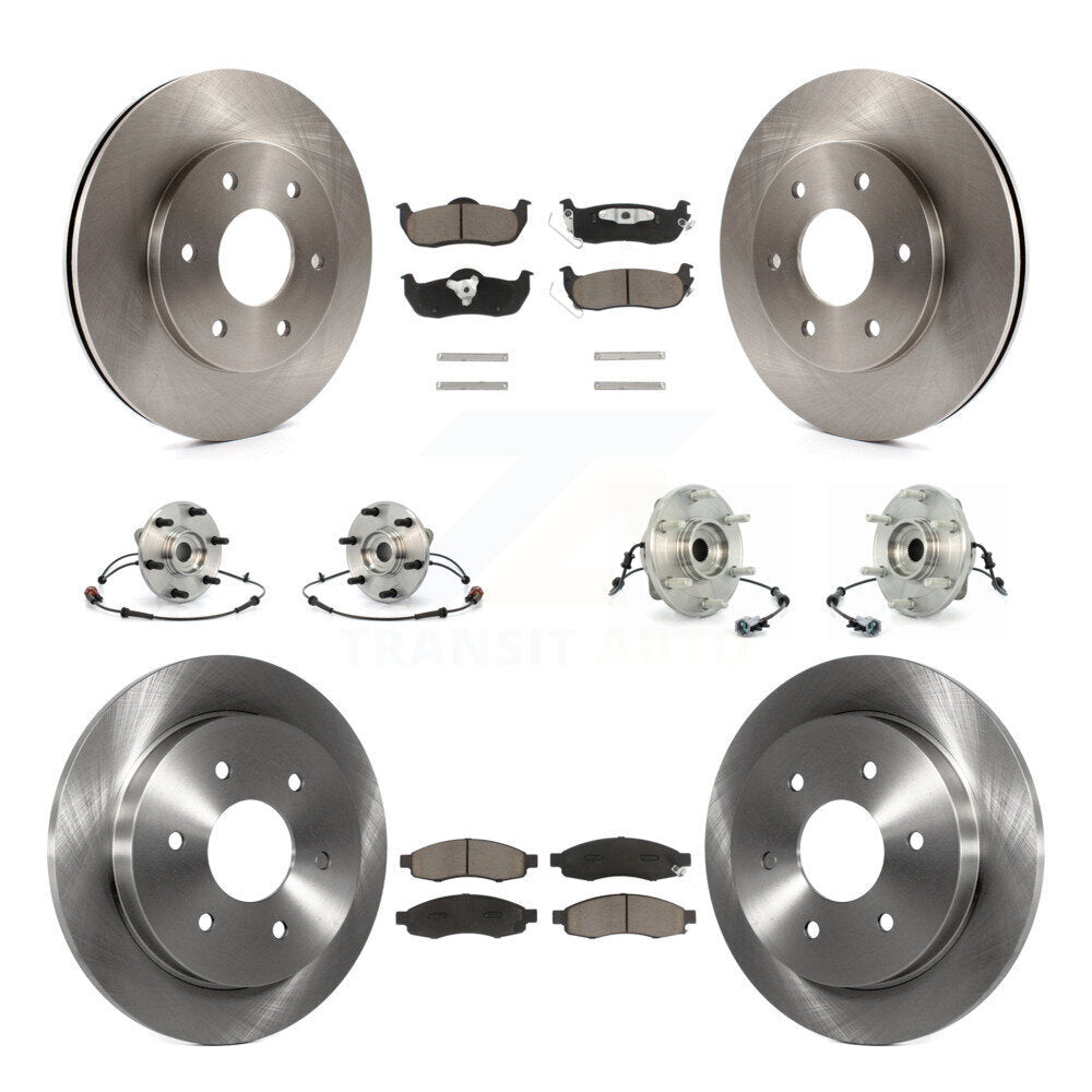 Transit Auto KBB-119091 Wheel Bearing and Hub Assembly for 2004-2005 INFINITI QX56, Nissan Pathfinder Armada - Front and Rear product image