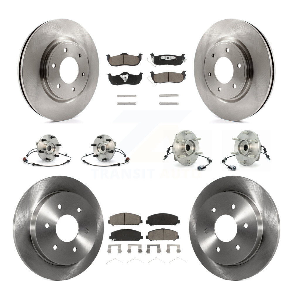 Transit Auto KBB-119093 Wheel Bearing and Hub Assembly for 2007 INFINITI QX56 - Front and Rear product image