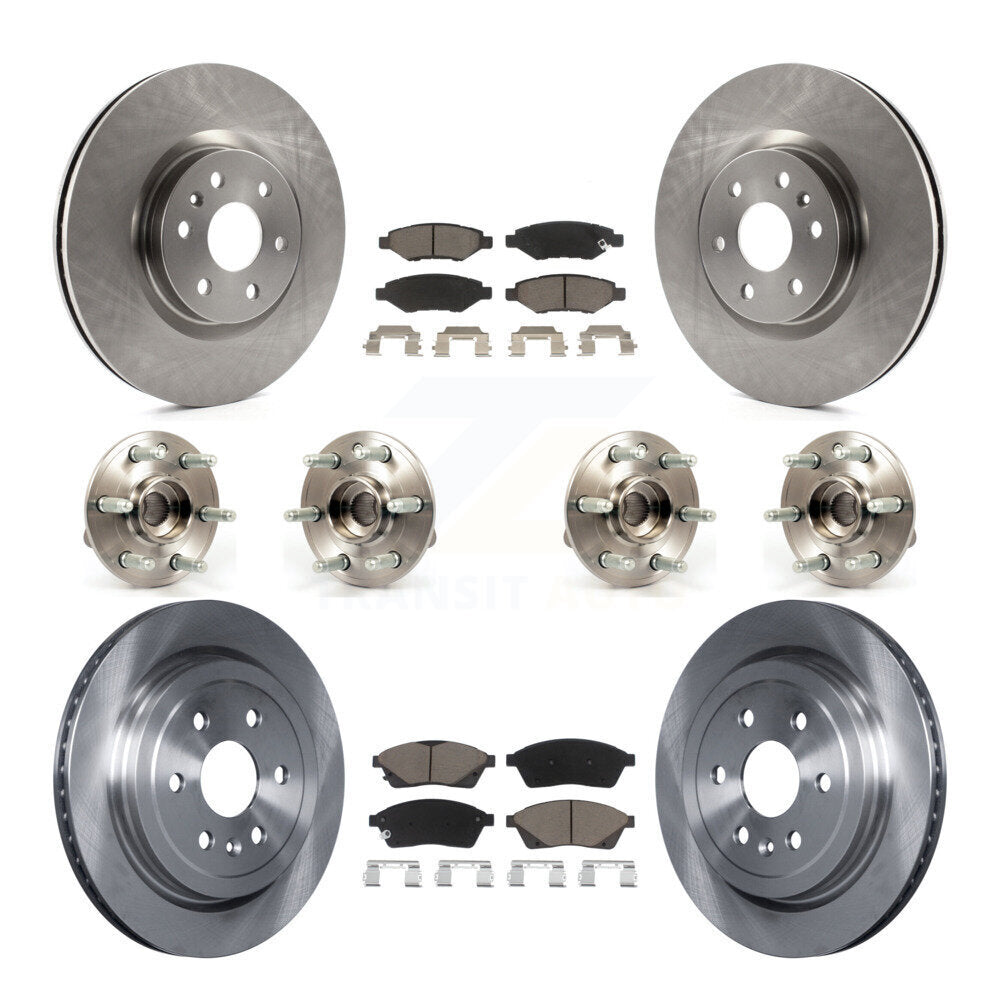 Transit Auto KBB-119096 Wheel Bearing and Hub Assembly for 2010-2016 Saab 9-4X, Cadillac SRX - Front and Rear product image