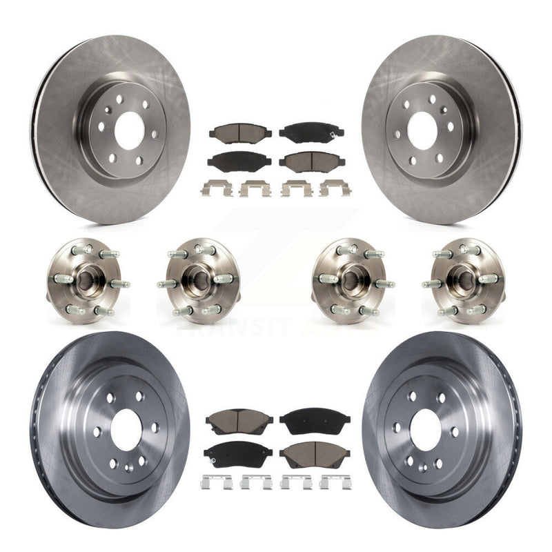 Transit Auto KBB-119096 Wheel Bearing and Hub Assembly for 2010-2016 Saab 9-4X, Cadillac SRX - Front and Rear product image