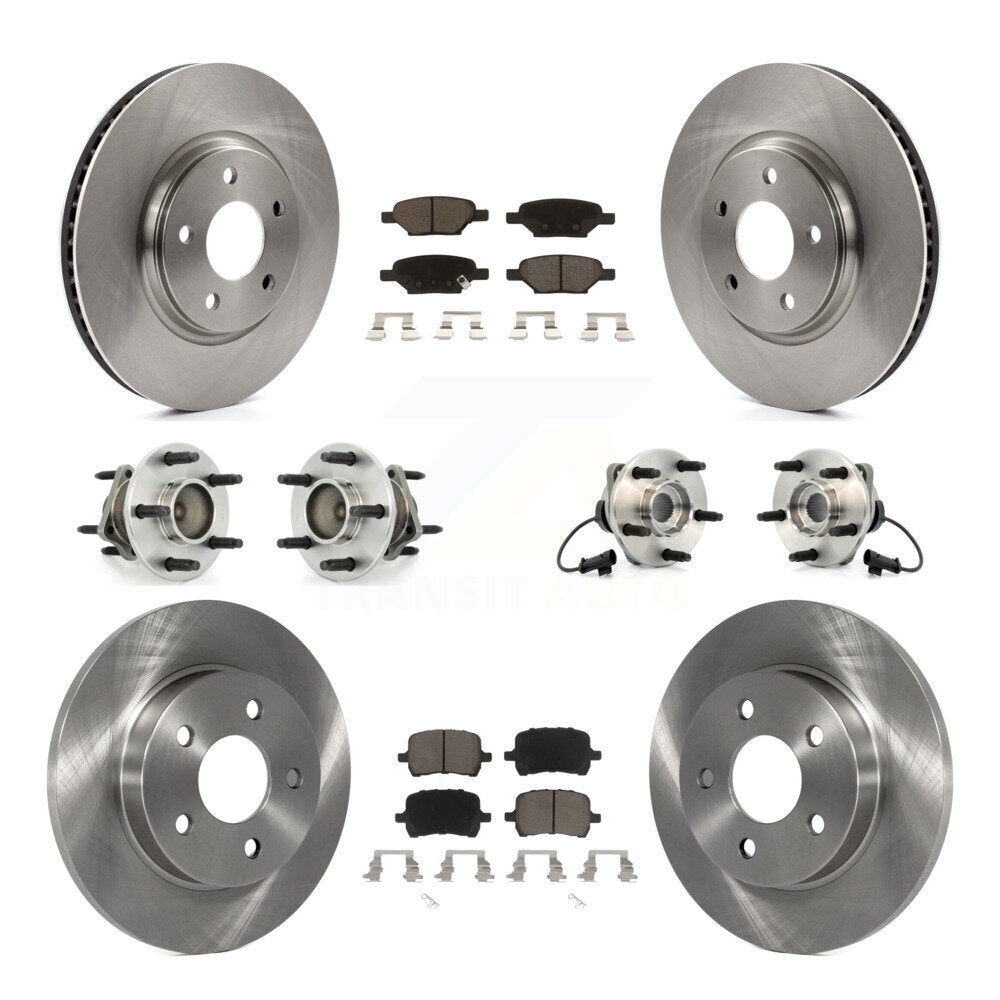 Transit Auto KBB-119097 Wheel Bearing and Hub Assembly for 2004-2012 Chevrolet Malibu, Pontiac G6, Saturn Aura - Front and Rear product image