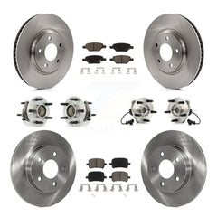 Transit Auto KBB-119097 Wheel Bearing and Hub Assembly for 2004-2012 Chevrolet Malibu, Pontiac G6, Saturn Aura - Front and Rear product image