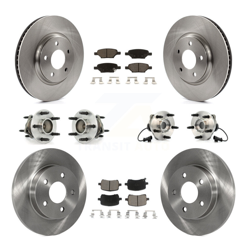 Transit Auto KBB-119100 Wheel Bearing and Hub Assembly for 2004-2010 Chevrolet HHR, Chevrolet Malibu, Pontiac G6 - Front and Rear product image