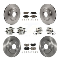 Transit Auto KBB-119100 Wheel Bearing and Hub Assembly for 2004-2010 Chevrolet HHR, Chevrolet Malibu, Pontiac G6 - Front and Rear product image