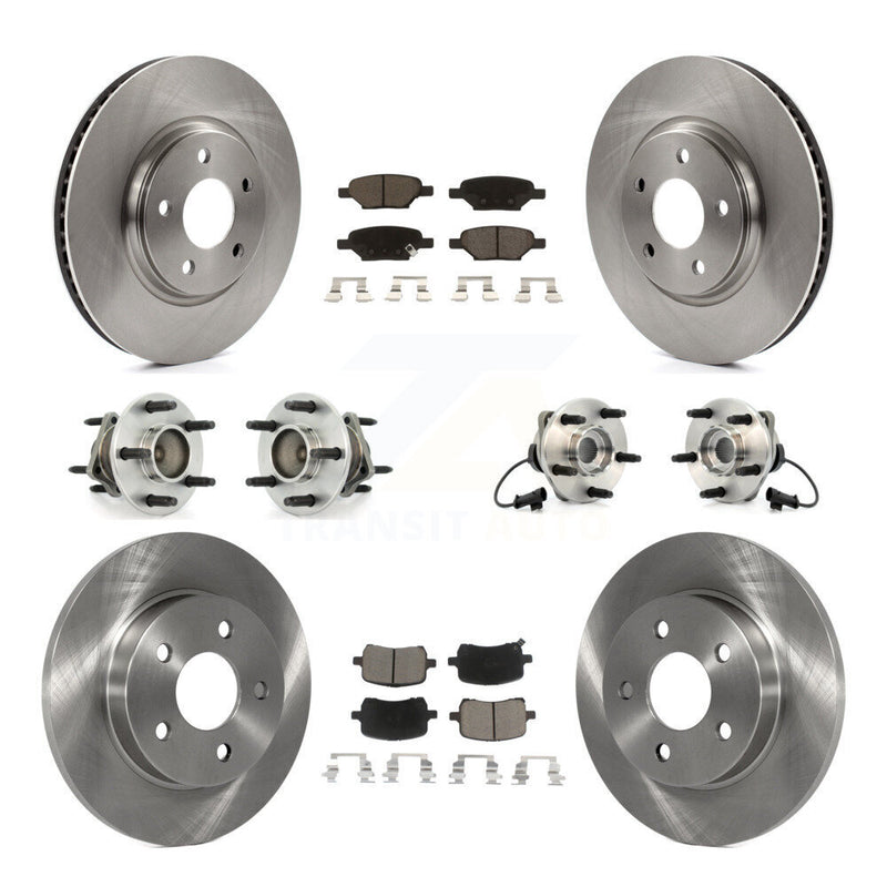 Transit Auto KBB-119100 Wheel Bearing and Hub Assembly for 2004-2010 Chevrolet HHR, Chevrolet Malibu, Pontiac G6 - Front and Rear product image