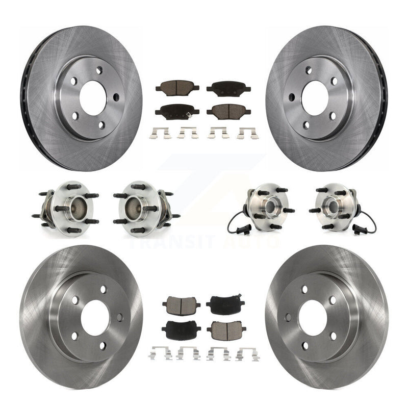 Transit Auto KBB-119102 Wheel Bearing and Hub Assembly for 2004-2005 Chevrolet Malibu - Front and Rear product image