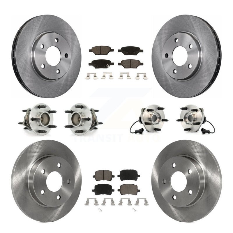 Transit Auto KBB-119108 Wheel Bearing and Hub Assembly for 2004-2008 Chevrolet Malibu, Pontiac G6 - Front and Rear product image