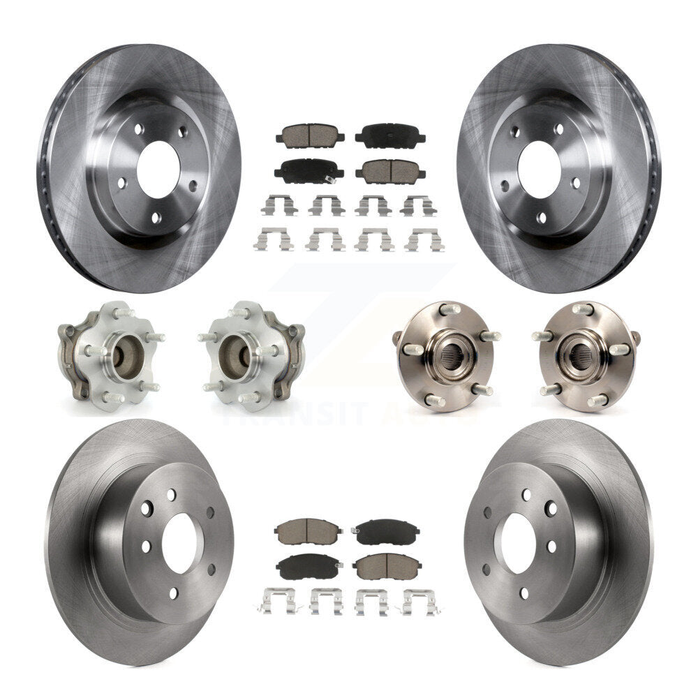 Transit Auto KBB-119110 Wheel Bearing and Hub Assembly for 2007-2012 Nissan Sentra - Front and Rear product image