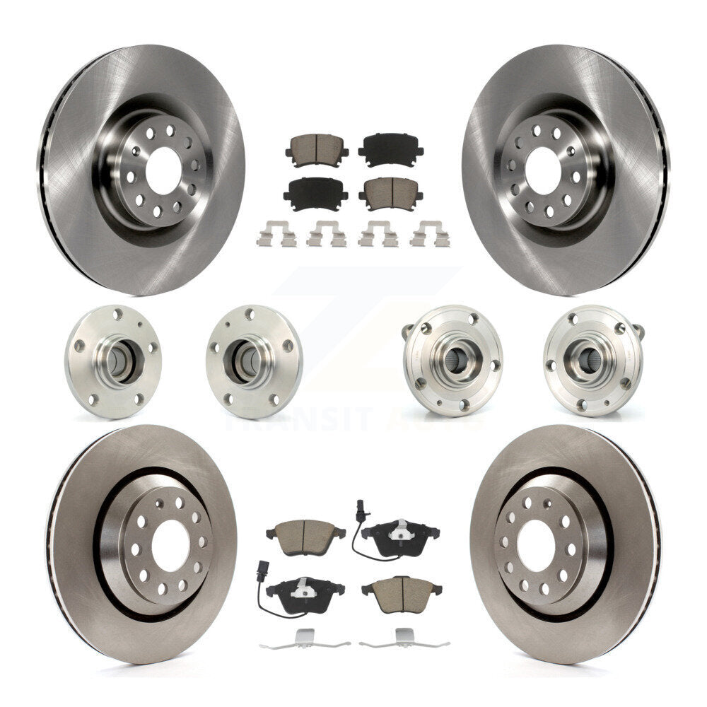Transit Auto KBB-119116 Wheel Bearing and Hub Assembly for 2008-2010 Volkswagen CC, Volkswagen Passat CC, Volkswagen Passat - Front and Rear product image