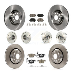 Transit Auto KBB-119116 Wheel Bearing and Hub Assembly for 2008-2010 Volkswagen CC, Volkswagen Passat CC, Volkswagen Passat - Front and Rear product image