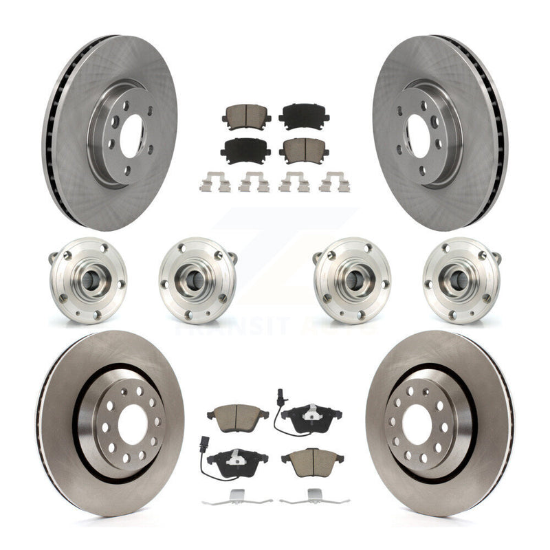 Transit Auto KBB-119117 Wheel Bearing and Hub Assembly for 2009-2012 Volkswagen CC - Front and Rear product image