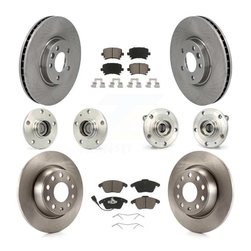 Transit Auto KBB-119118 Wheel Bearing and Hub Assembly for 2009-2012 Volkswagen CC - Front and Rear product image