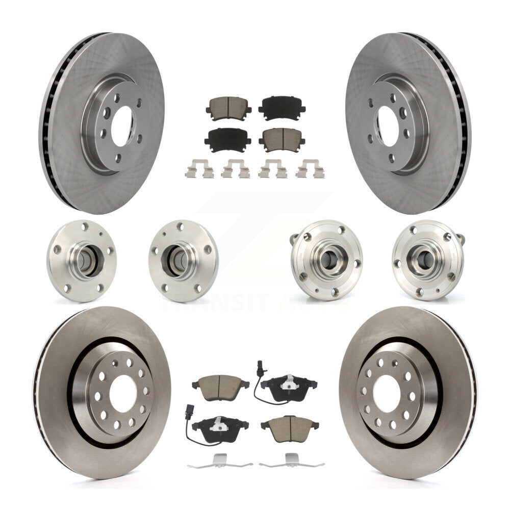 Transit Auto KBB-119119 Wheel Bearing and Hub Assembly for 2009-2010 Volkswagen CC - Front and Rear product image