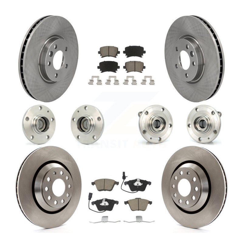 Transit Auto KBB-119119 Wheel Bearing and Hub Assembly for 2009-2010 Volkswagen CC - Front and Rear product image
