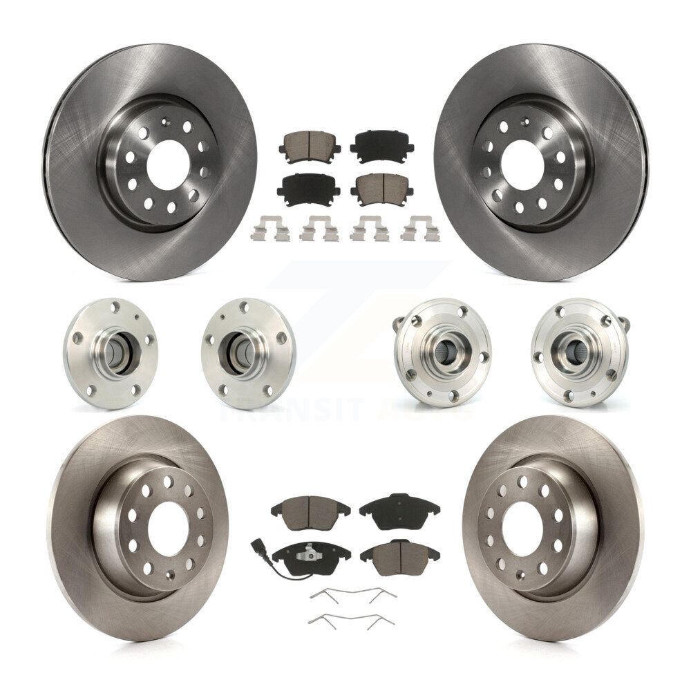 Transit Auto KBB-119120 Wheel Bearing and Hub Assembly for 2009-2017 Volkswagen CC, Volkswagen Passat - Front and Rear product image