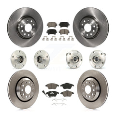 Transit Auto KBB-119122 Wheel Bearing and Hub Assembly for 2009-2010 Volkswagen Passat CC - Front and Rear product image