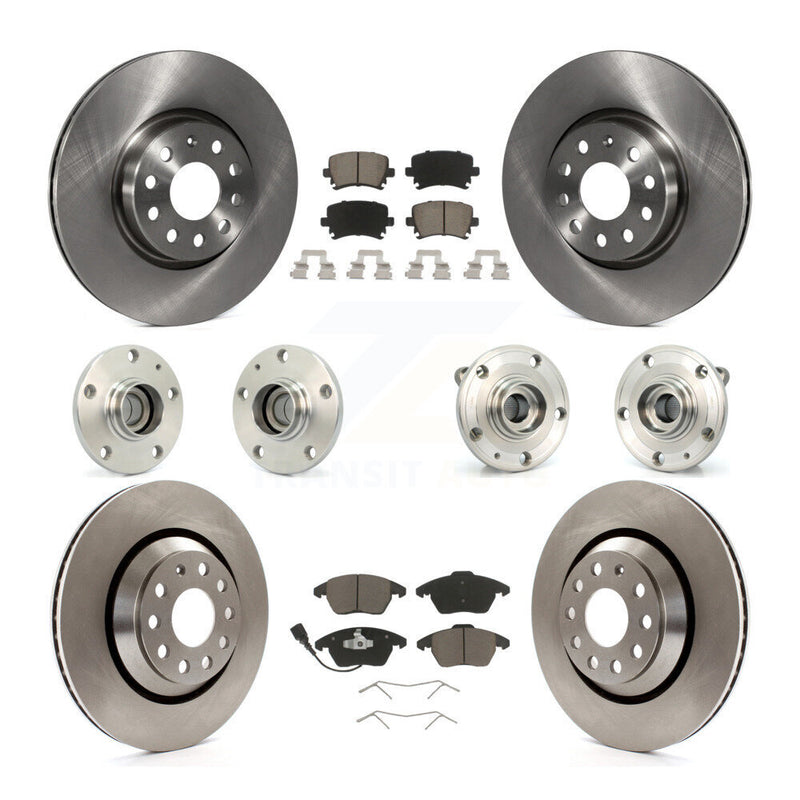 Transit Auto KBB-119122 Wheel Bearing and Hub Assembly for 2009-2010 Volkswagen Passat CC - Front and Rear product image