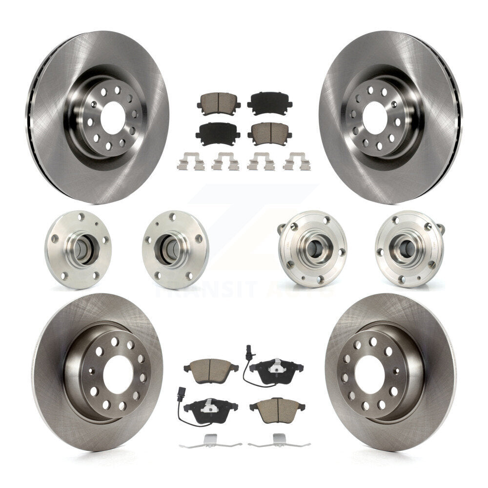 Transit Auto KBB-119123 Wheel Bearing and Hub Assembly for 2006-2007 Volkswagen Passat - Front and Rear product image
