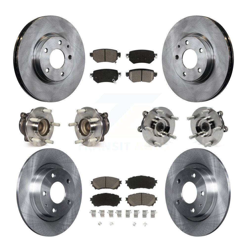 Transit Auto KBB-119145 Wheel Bearing and Hub Assembly for 2016-2018 Mazda 6 - Front and Rear product image