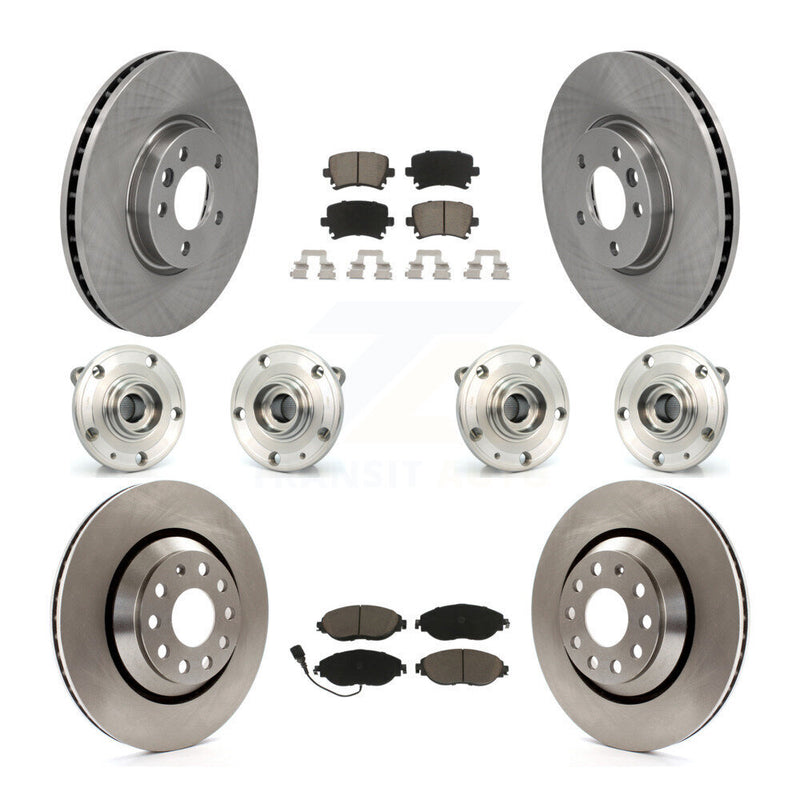 Transit Auto KBB-119162 Wheel Bearing and Hub Assembly for 2013-2016 Volkswagen CC - Front and Rear product image
