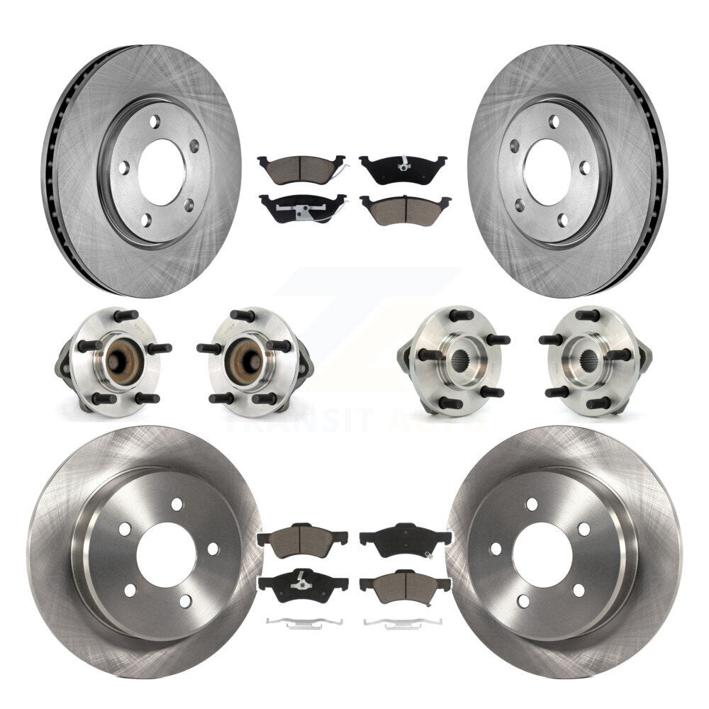 Transit Auto KBB-119197 Wheel Bearing and Hub Assembly for 2001-2007 Dodge Grand Caravan, Chrysler Town & Country, Dodge Caravan - Front and Rear product image