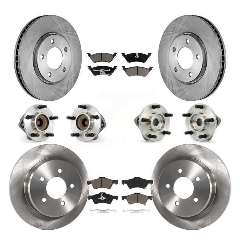 Transit Auto KBB-119197 Wheel Bearing and Hub Assembly for 2001-2007 Dodge Grand Caravan, Chrysler Town & Country, Dodge Caravan - Front and Rear product image