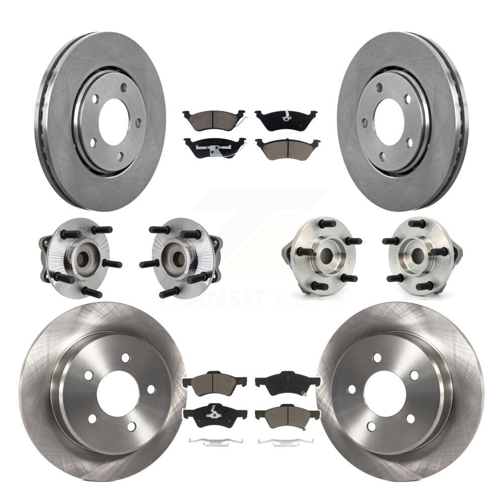 Transit Auto KBB-119198 Wheel Bearing and Hub Assembly for 2003-2004 Dodge Caravan - Front and Rear product image