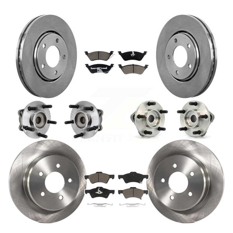Transit Auto KBB-119198 Wheel Bearing and Hub Assembly for 2003-2004 Dodge Caravan - Front and Rear product image