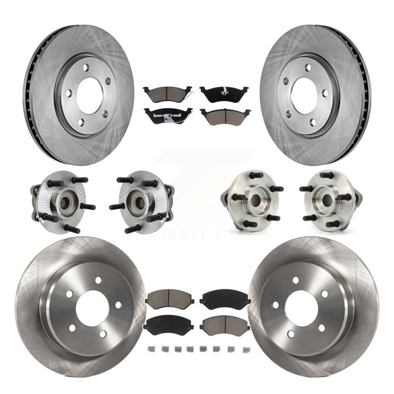 Transit Auto KBB-119199 Wheel Bearing and Hub Assembly for 2003 Chrysler Voyager - Front and Rear product image