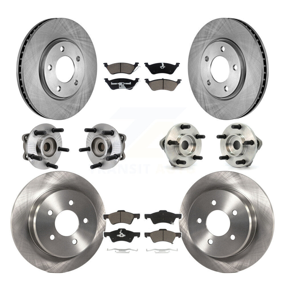 Transit Auto KBB-119200 Wheel Bearing and Hub Assembly for 2004-2005 Dodge Grand Caravan, Chrysler Town & Country - Front and Rear product image