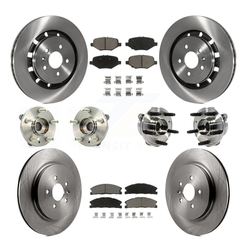Transit Auto KBB-119201 Wheel Bearing and Hub Assembly for 2013-2019 Ford Special Service Police Sedan, Ford Police Interceptor Sedan, Ford Taurus - Front and Rear product image