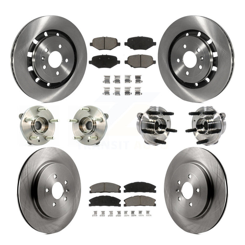 Transit Auto KBB-119201 Wheel Bearing and Hub Assembly for 2013-2019 Ford Special Service Police Sedan, Ford Police Interceptor Sedan, Ford Taurus - Front and Rear product image