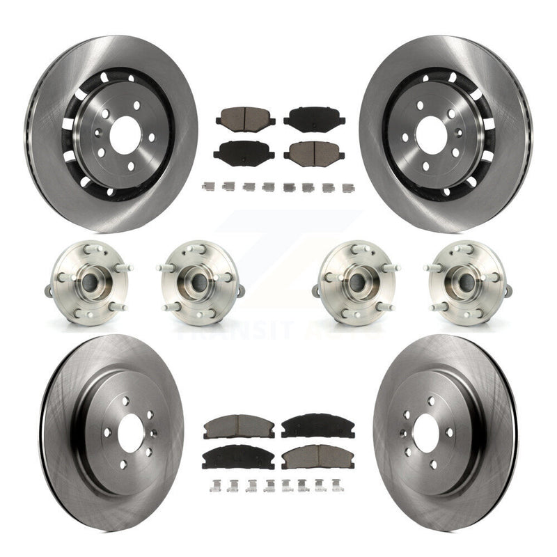 Transit Auto KBB-119202 Wheel Bearing and Hub Assembly for 2013-2018 Ford Explorer, Ford Police Interceptor Utility - Front and Rear product image
