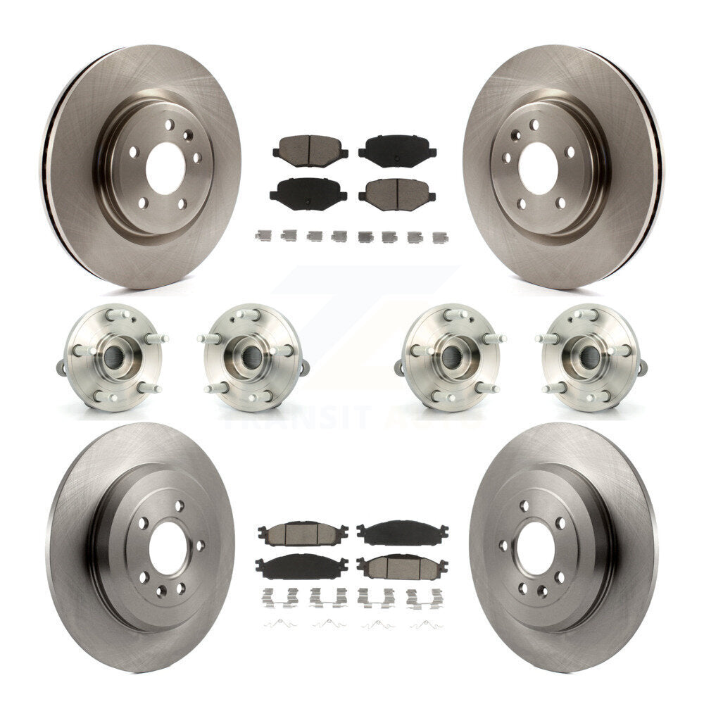 Transit Auto KBB-119203 Wheel Bearing and Hub Assembly for 2011-2017 Ford Explorer - Front and Rear product image