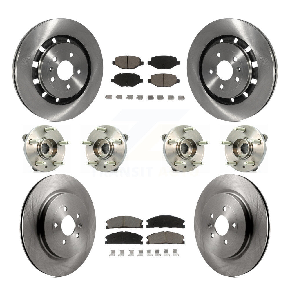 Transit Auto KBB-119204 Wheel Bearing and Hub Assembly for 2012-2019 Ford Taurus, Lincoln MKT, Lincoln MKS & more - Front and Rear product image