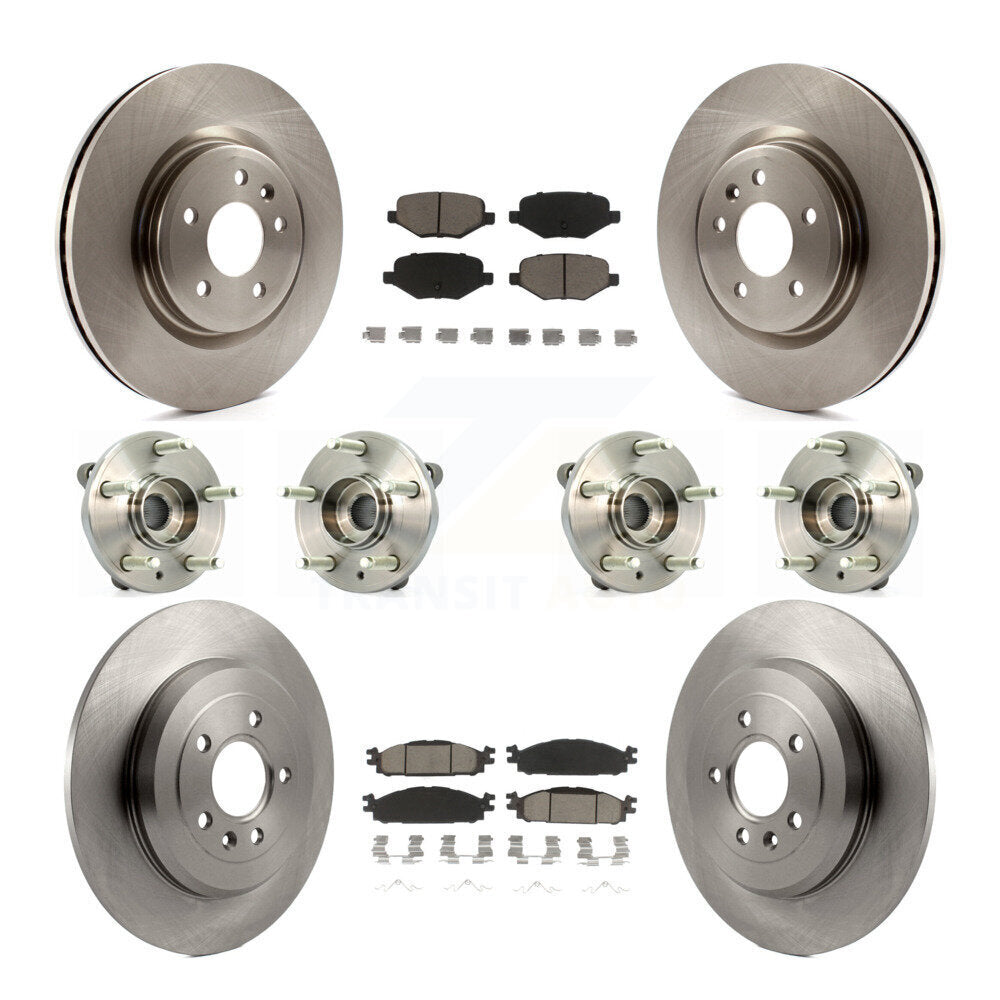 Transit Auto KBB-119205 Wheel Bearing and Hub Assembly for 2009-2019 Ford Flex, Lincoln MKS, Ford Taurus & more - Front and Rear product image