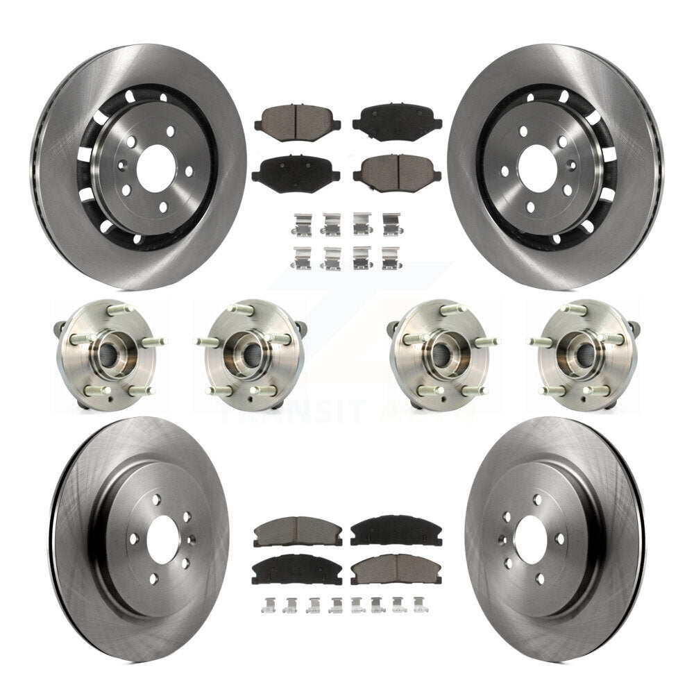 Transit Auto KBB-119207 Wheel Bearing and Hub Assembly for 2012-2019 Ford Taurus, Ford Flex, Lincoln MKS - Front and Rear product image