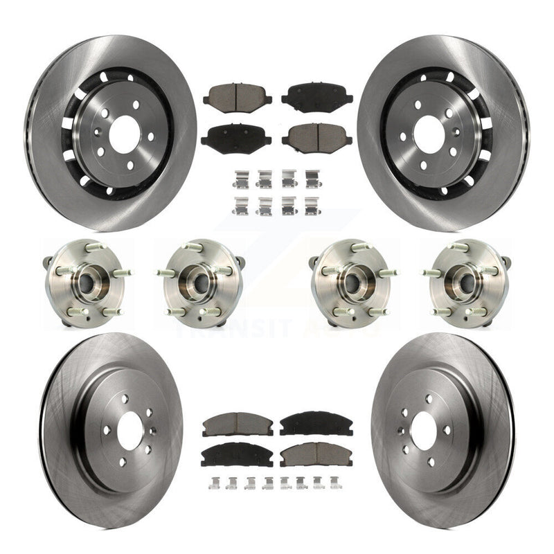 Transit Auto KBB-119207 Wheel Bearing and Hub Assembly for 2012-2019 Ford Taurus, Ford Flex, Lincoln MKS - Front and Rear product image