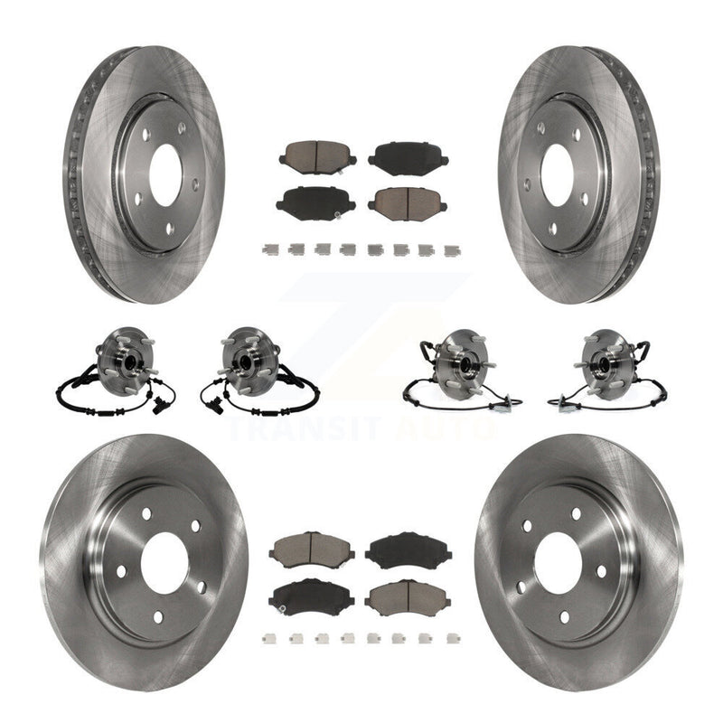 Transit Auto KBB-119209 Wheel Bearing and Hub Assembly for 2012-2016 Chrysler Town & Country, Dodge Grand Caravan, Ram C/V & more - Front and Rear product image
