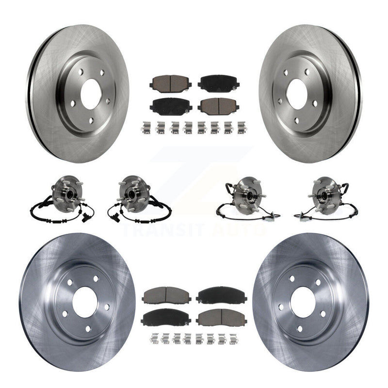 Transit Auto KBB-119210 Wheel Bearing and Hub Assembly for 2012-2020 Dodge Grand Caravan, Volkswagen Routan, Chrysler Town & Country & more - Front and Rear product image