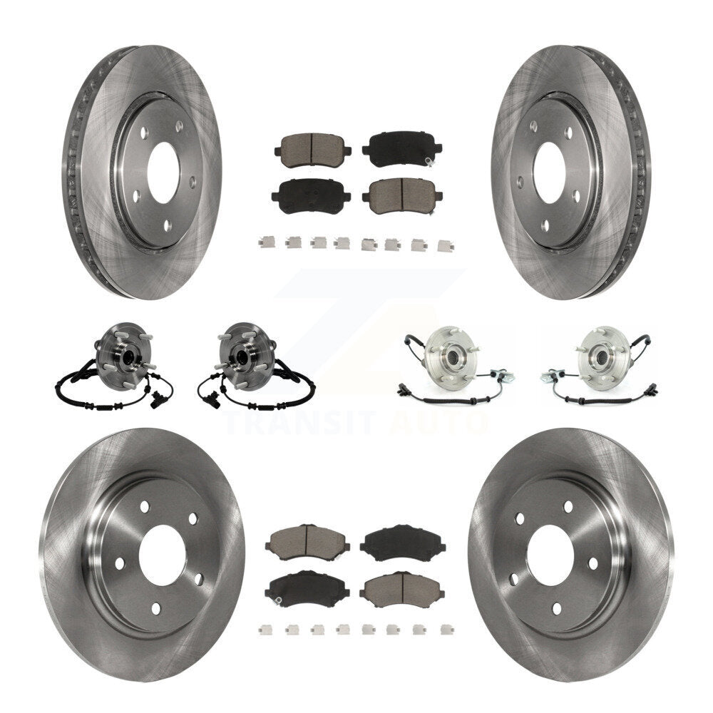 Transit Auto KBB-119211 Wheel Bearing and Hub Assembly for 2012 Volkswagen Routan - Front and Rear product image