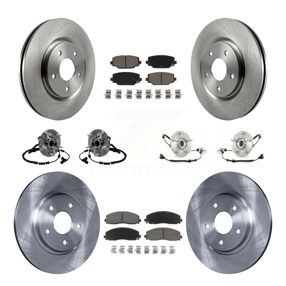 Transit Auto KBB-119212 Wheel Bearing and Hub Assembly for 2012 Volkswagen Routan - Front and Rear product image