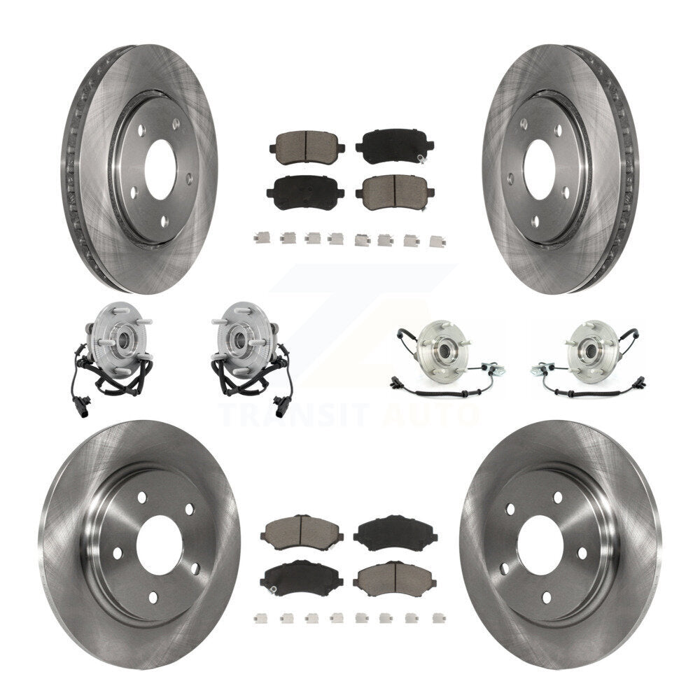 Transit Auto KBB-119213 Wheel Bearing and Hub Assembly for 2008-2011 Volkswagen Routan, Chrysler Town & Country, Dodge Grand Caravan - Front and Rear product image