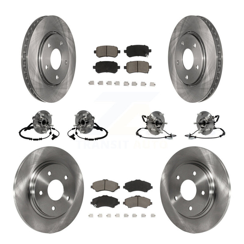 Transit Auto KBB-119214 Wheel Bearing and Hub Assembly for 2012 Chrysler Town & Country, Dodge Grand Caravan, Ram C/V - Front and Rear product image