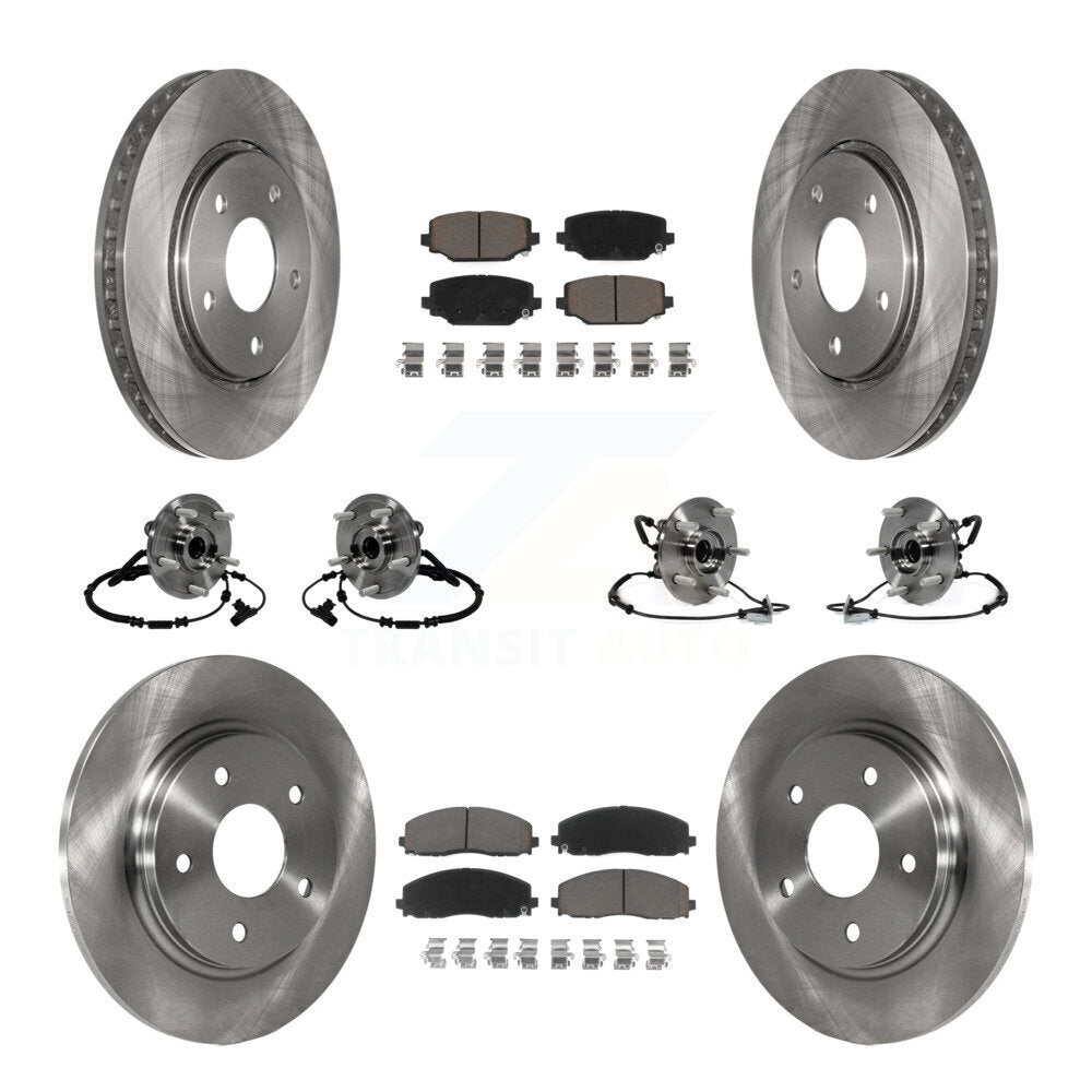 Transit Auto KBB-119215 Wheel Bearing and Hub Assembly for 2017-2018 Dodge Grand Caravan - Front and Rear product image